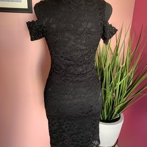 Charlotte Russe: Black lace dress